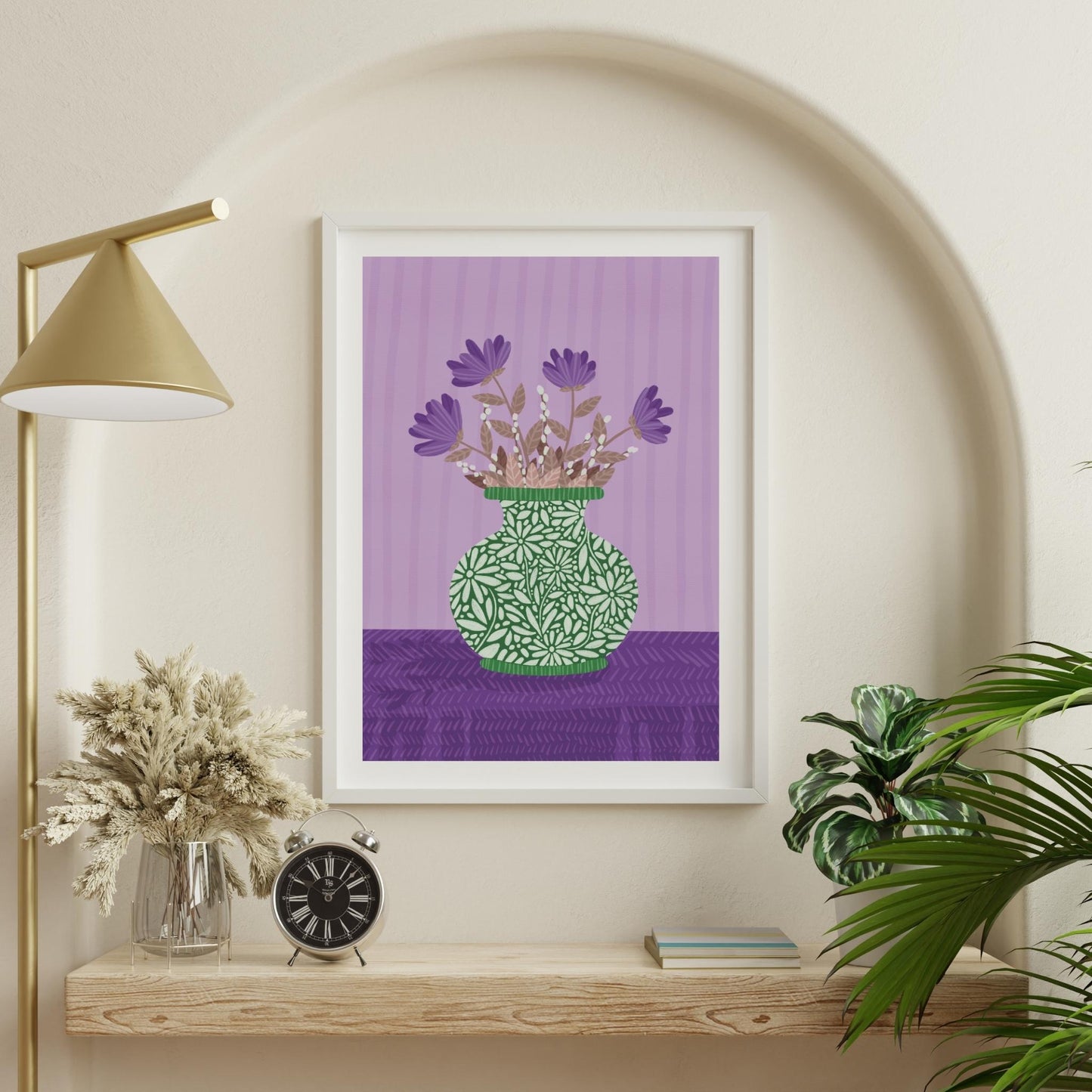 Purple Vibes: Four Printable Posters