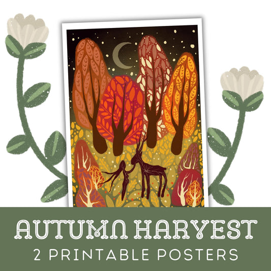 Autumn Harvest: Two Printable Posters