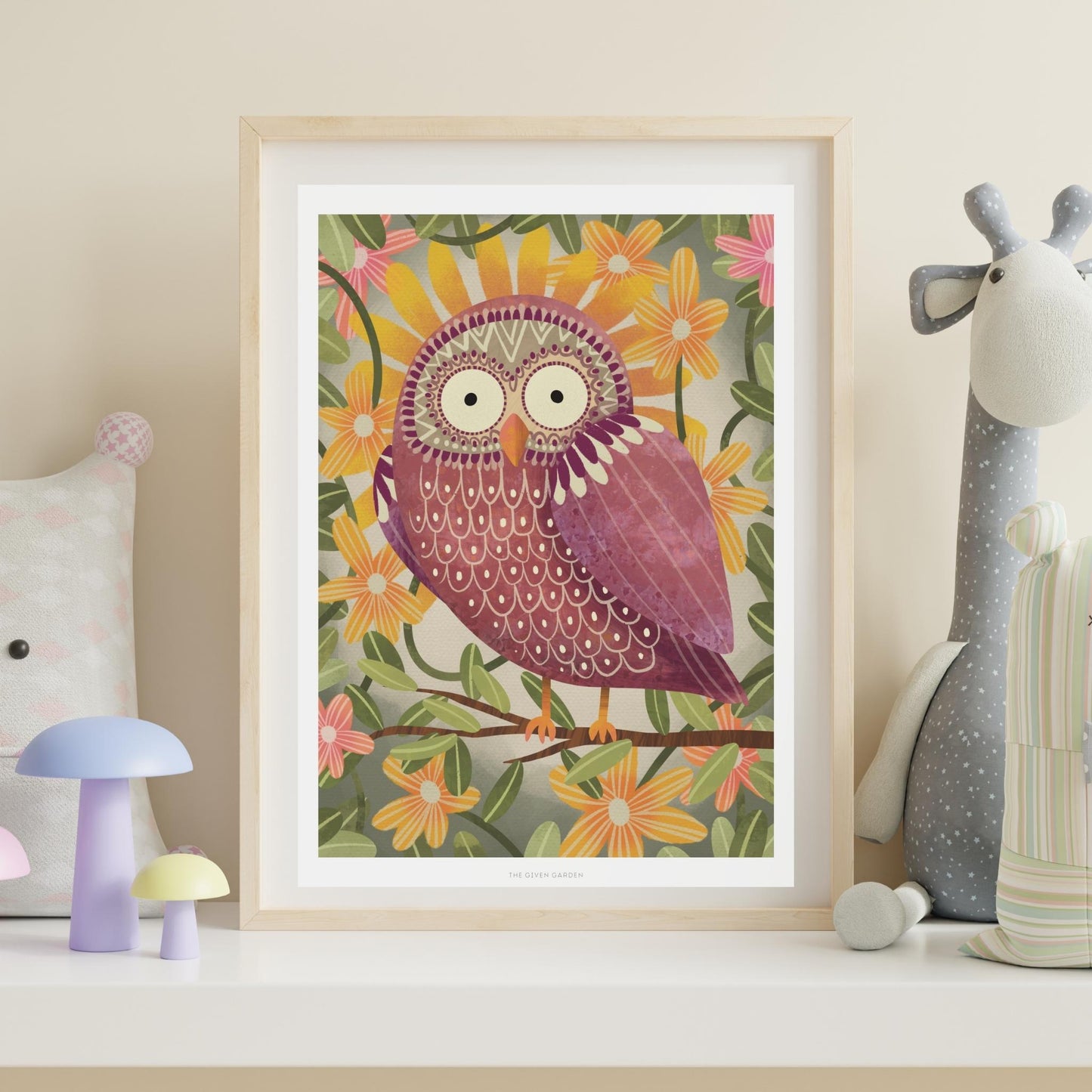 The Owl Queen: One Printable Poster