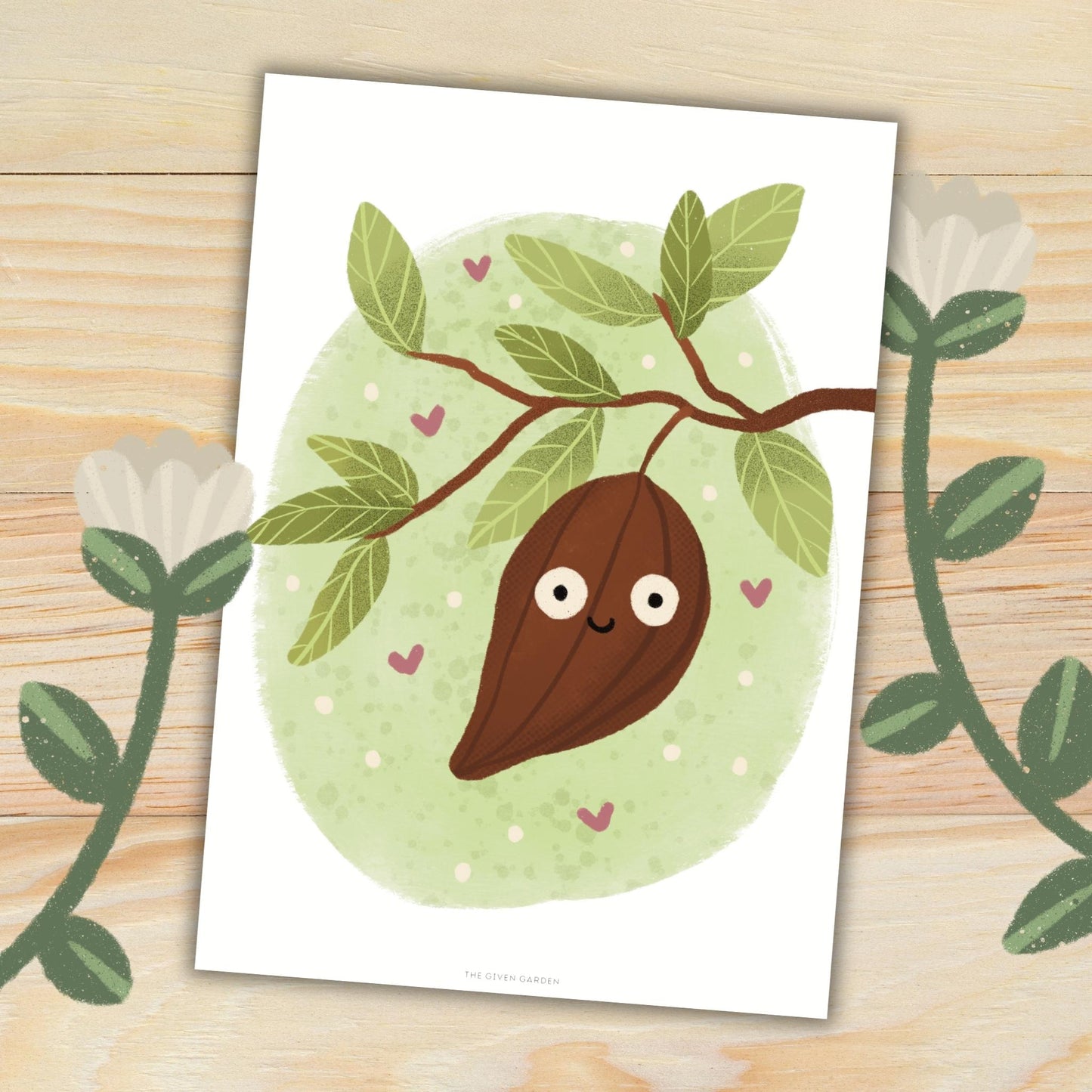 Cocoa Bean: One Printable Poster