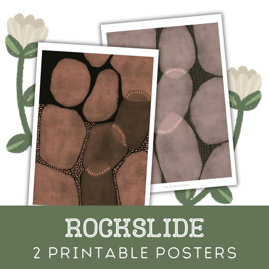 Rockslide: Two Printable Posters