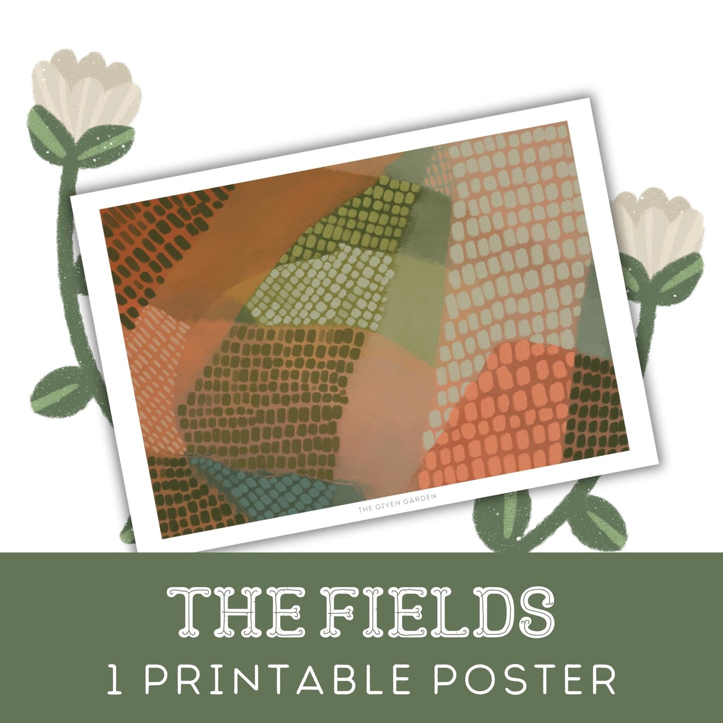 The Fields: One Printable Poster