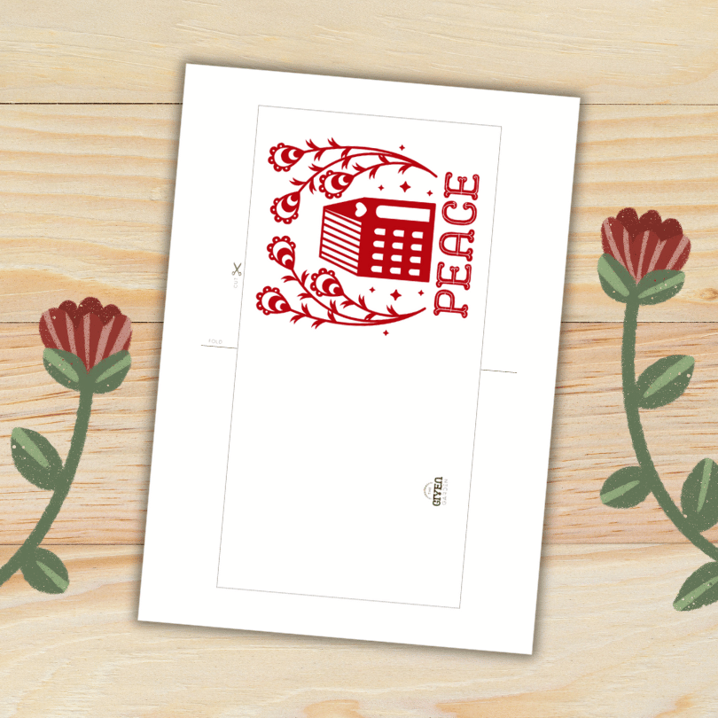 Yule Tide: Four Printable Christmas Cards