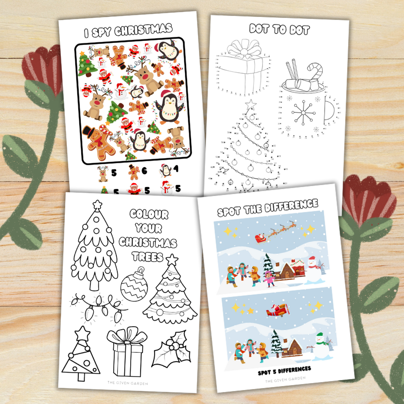 Tis The Season: 15 Printable Christmas Activity Pages For The Whole Family